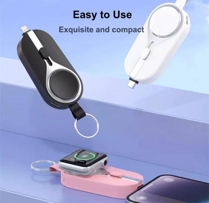2-in-1 Emergency Keychain Power Bank