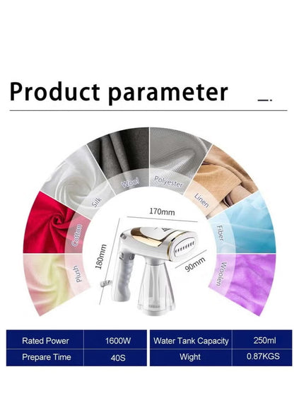 مكواة بخار يدوية للملابس